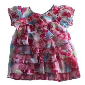 NWOT Newborn Floral Dress Truly Scrumptious by Heidi Klum
